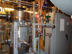 Princeton University 1 Microsteam Turbine Installation