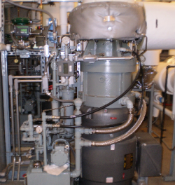 Princeton University 2 Microsteam Turbine Installation